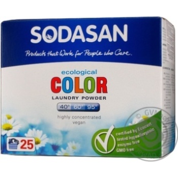 Powder-conditioning Sodasan for washing 1200g - buy, prices for MegaMarket - photo 1