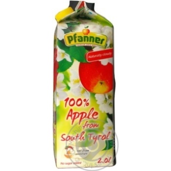 Juice Pfanner apple 2000ml tetra pak Austria - buy, prices for MegaMarket - photo 5