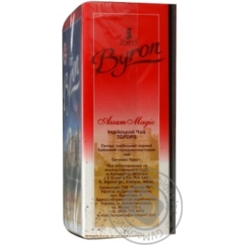 Чай черный Lord Byron листовий 100г купить, цены на МегаМаркет - фото 2