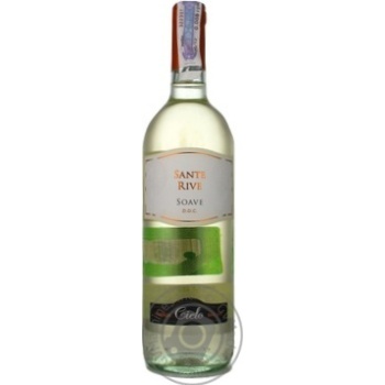 Вино Cielo Sante Rive Soave біле сухе 0.75л купити, ціни на МегаМаркет - фото 1