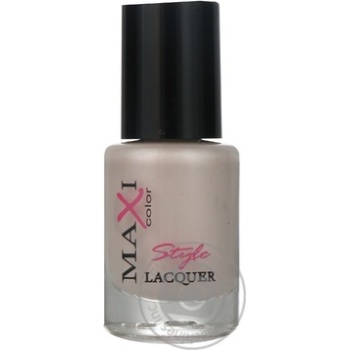 Лак для нігтів Maxi Color Style Lacquer №054 12мл - купити, ціни на - фото 7