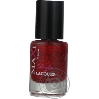 Лак для нігтів Maxi Color Style Lacquer №092 12мл - купить, цены на - фото 11