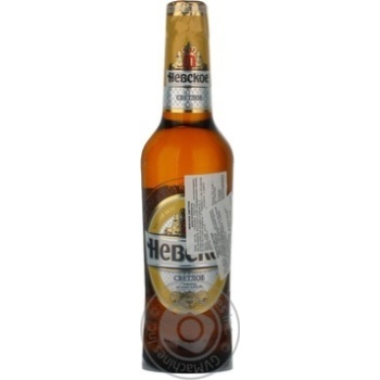 Pasteurized lager Nevskoe glass bottle 4.6%alc 500ml Russia - buy, prices for Vostorg - photo 6