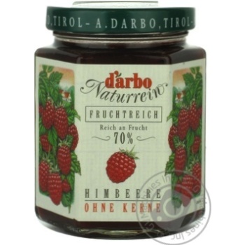 jam darbo raspberry 200g glass jar Austria - buy, prices for - photo 11