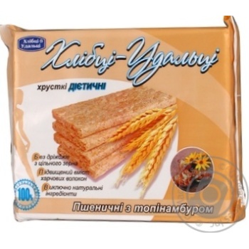 Crispbread Hlebtsy-udal'tsy rye-wheat 100g Ukraine - buy, prices for NOVUS - photo 6