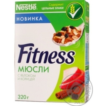 Muesli Nestle Fitness oat with apple 320g Poland - buy, prices for NOVUS - photo 6