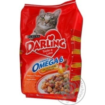 Darling With Poultry Dry For Cats Food - buy, prices for - photo 6