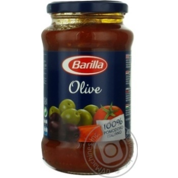 Sauce Barilla Olive tomato 400g glass jar - buy, prices for MegaMarket - photo 4