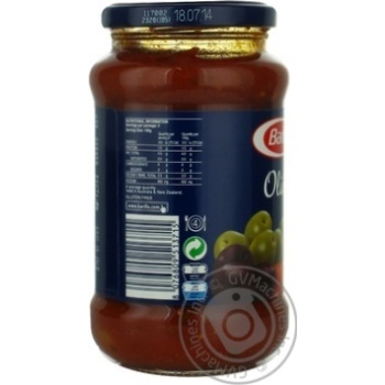 Sauce Barilla Olive tomato 400g glass jar - buy, prices for MegaMarket - photo 3