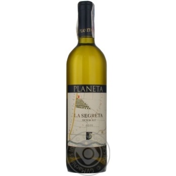 Planeta La Segreta White Dry Wine 13% 0.75l - buy, prices for COSMOS - photo 1