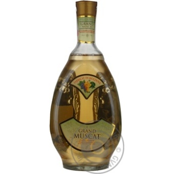 Wine muscat Grand muscat white semisweet 12% 750ml glass bottle Moldova - buy, prices for MegaMarket - photo 7