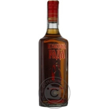 vodka kozatska rada 40% 750ml glass bottle Ukraine - buy, prices for - photo 12