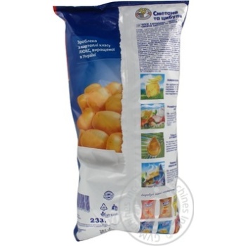 Chips Lux sour cream 233g Ukraine - buy, prices for NOVUS - photo 3