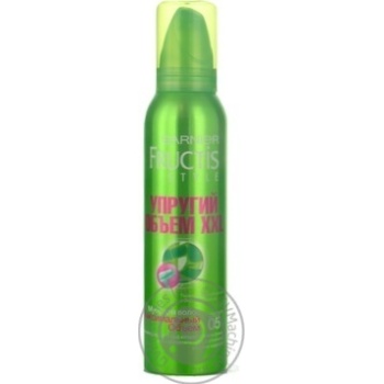 mousse garnier strong hold on hair 150ml France