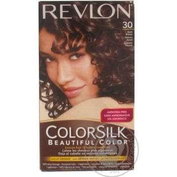 Фарба для волосся Revlon ColorSilk  30 Темно-каштановий 3N - купить, цены на NOVUS - фото 8