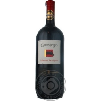 Вино чер.сух.Cab.Sauvignon Gato Negro 1,5л - купити, ціни на - фото 3