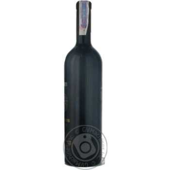 Wine Agmarti Kindzmarauli red semisweet 12% 750ml glass bottle Georgia - buy, prices for MegaMarket - photo 3