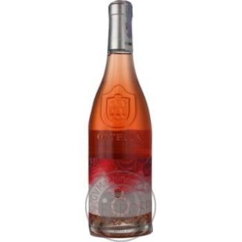Wine pink dry 12% 750ml glass bottle - buy, prices for MegaMarket - photo 1