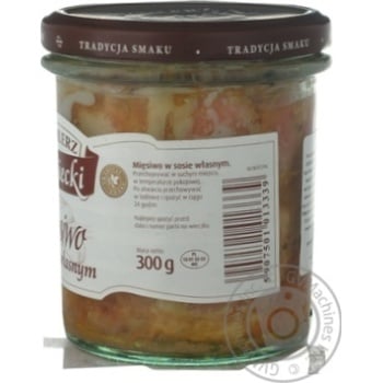 Canning Spichlerz rusiecki meat in its own juice 300g Poland - buy, prices for - photo 3