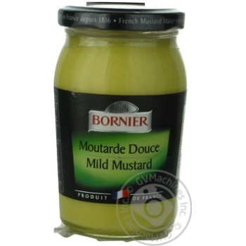 mustard mustard bornier delicate 210g glass jar France - buy, prices for - photo 7