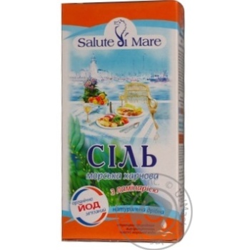 Salute Di Mare With Laminaria Sea Salt - buy, prices for MegaMarket - photo 3