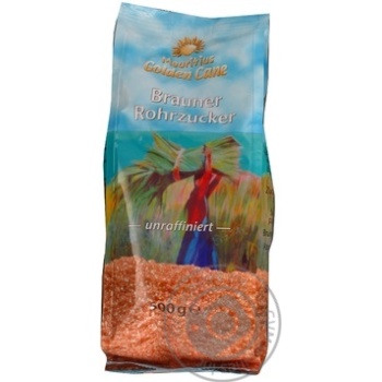 Сахар Mauritius Golden Cane тростниковый коричневый нерафинированный 500г купить, цены на МегаМаркет - фото 1