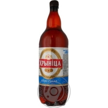 Pasteurized lager Krinitsa Klassicheskoye plastic bottle 4.6%alc 1500ml Belarus - buy, prices for NOVUS - photo 3