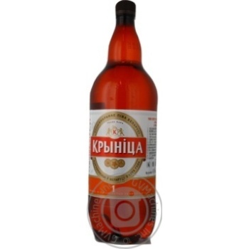 Pasteurized lager Krinitsa-1 plastic bottle 4%alc 1500ml Belarus - buy, prices for - photo 5