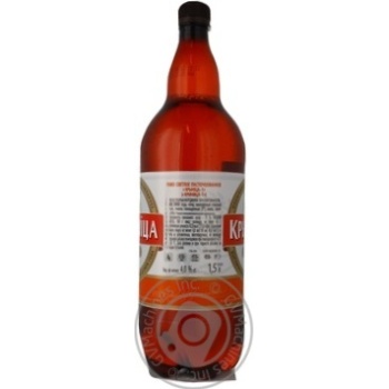 Pasteurized lager Krinitsa-1 plastic bottle 4%alc 1500ml Belarus - buy, prices for - photo 6