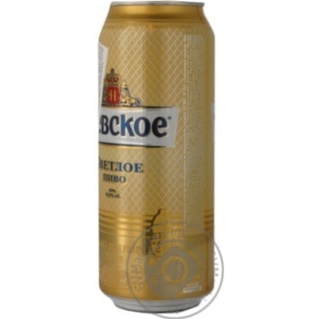 Pasteurized lager Nevskoe can 4.6%alc 500ml Russia - buy, prices for - photo 12