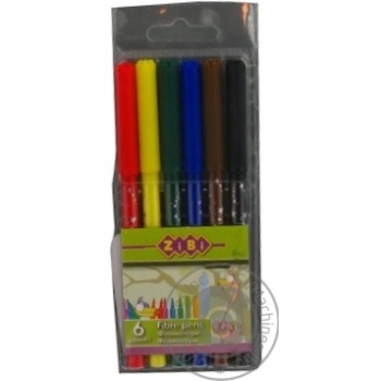 Markers Zibi 6colors - buy, prices for MegaMarket - photo 3