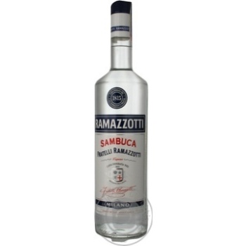 Sambuca Ramazotti 38% 1000ml glass bottle Italy - buy, prices for NOVUS - photo 1