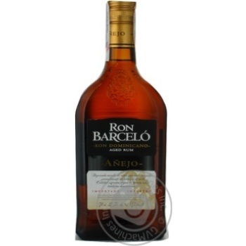 Ром Barcelo Anejo 37,5% 0.75л х6 купити, ціни на МегаМаркет - фото 1