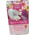 Мыло жидкое Fresh Juice Frangip&DragonFruit дойпак 460мл