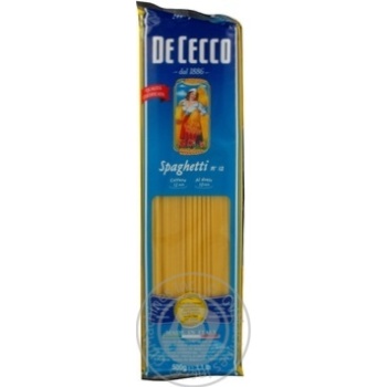 De Cecco spaghetti 500g - buy, prices for MegaMarket - photo 1