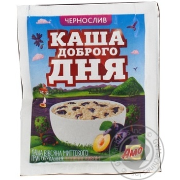 Oatmeal porridge Amo Good Day Porridge with prunes quick-cooking 40g Ukraine - buy, prices for - photo 4