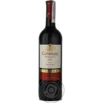 Wine tempranilyo Torres Koronas red dry 13.5% 2006year 750ml glass bottle Spain - buy, prices for MegaMarket - photo 3