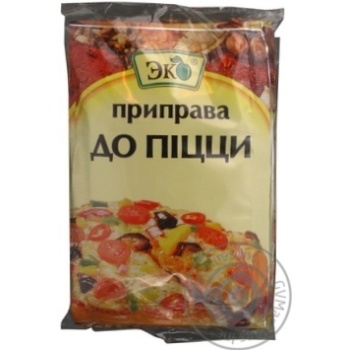 Приправа Еко до піцци 20г купити, ціни на МегаМаркет - фото 1