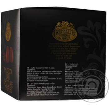 truffle truffettes de france chocolate 70% 200g box France - buy, prices for - photo 9