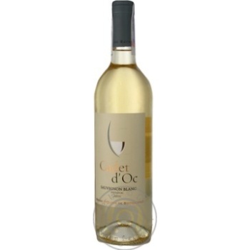 Wine sauvignon Baron philippe de rothschild white dry 12% 2009year 750ml glass bottle France - buy, prices for MegaMarket - photo 1