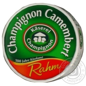 Сир Kaserei Champignon з печерицями 55% 125г - купити, ціни на Cупермаркет "Харків" - фото 1