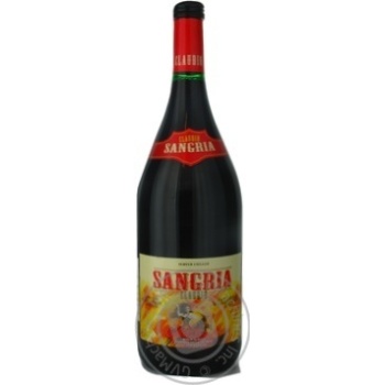 Sangria Claudio Wine - buy, prices for MegaMarket - photo 1
