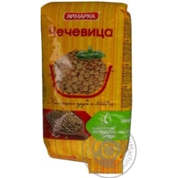 groats lentils yarmarka 800g polyethylene packaging - buy, prices for - photo 1