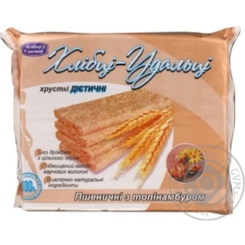 Crispbread Hlebtsy-udal'tsy rye-wheat 100g Ukraine - buy, prices for NOVUS - photo 1