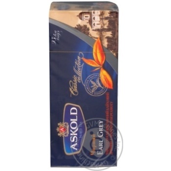 Tea Askold black packed 25pcs 50g cardboard packaging - buy, prices for MegaMarket - photo 3