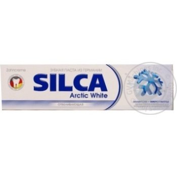 Silca Whitening Toothpaste with Allantoin for Smokers and Coffee Drinkers 100ml - buy, prices for Vostorg - photo 1