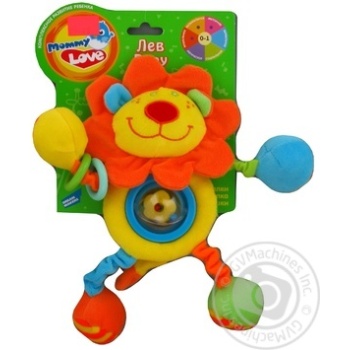 Mommy Love Toy Lion Ruru LKS0\M - buy, prices for MegaMarket - photo 1