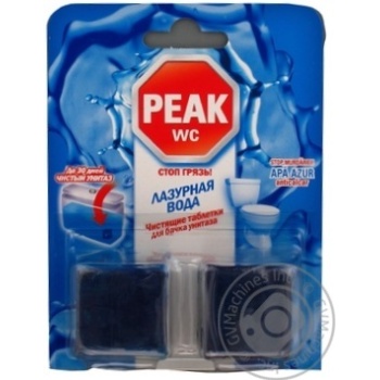 Peak WC Azure Water Toilet Cube 2x50g - buy, prices for - photo 4