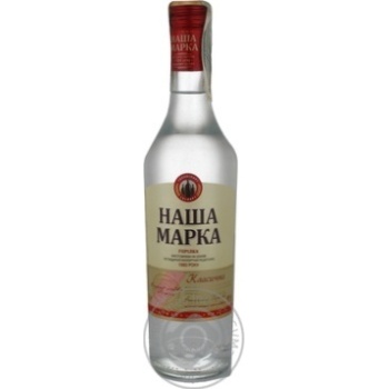 Nasha Marka Classic Vodka 40% 0.5l - buy, prices for - photo 26