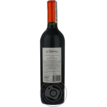 wine sauvignon 35 parallel 14.5% 750ml glass bottle Chili - buy, prices for - photo 3